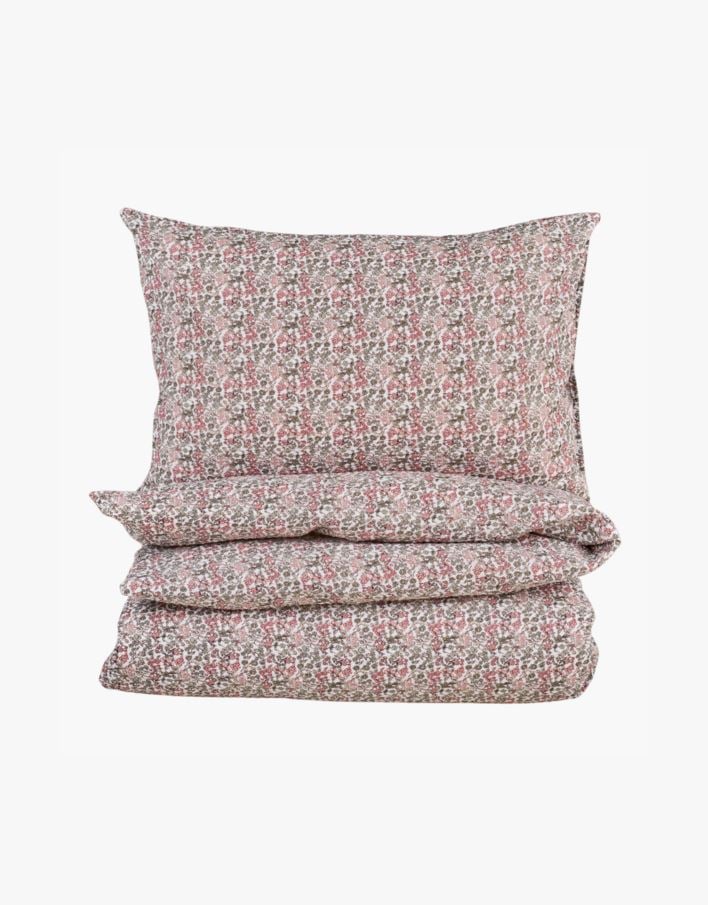 Påslakanset i bäckebölja multi/rosa - 150x210 cm multi/rosa - 1
