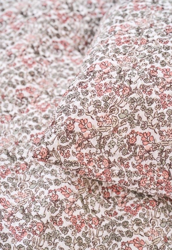 Påslakanset i bäckebölja multi/rosa - 2