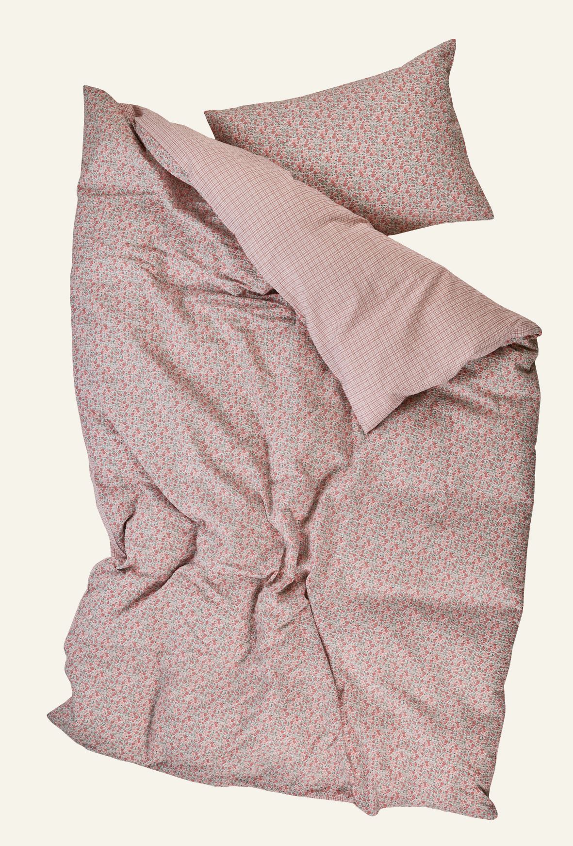 Påslakanset i bäckebölja multi/rosa - 3