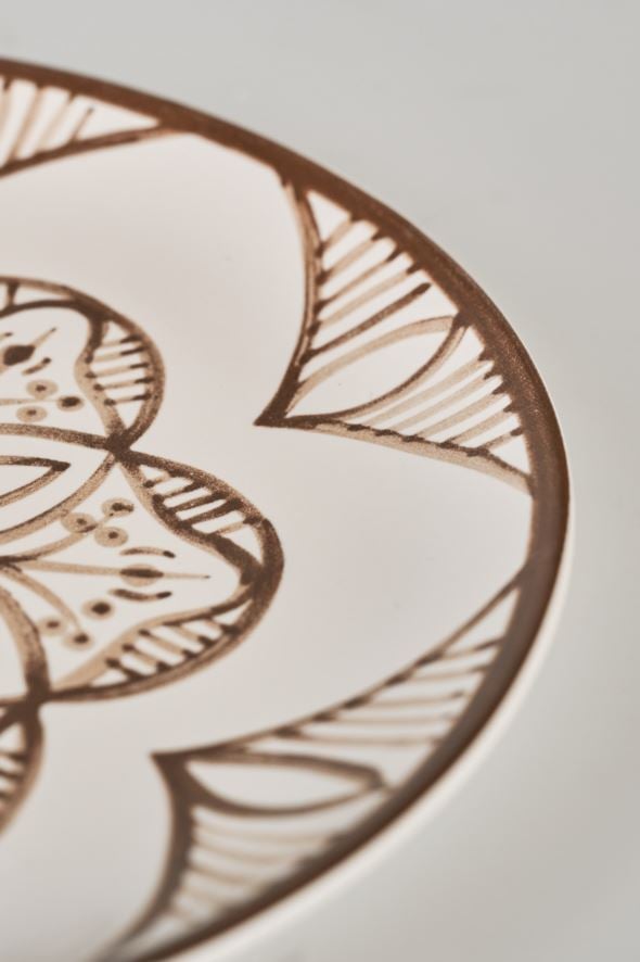 Tallrik brun - 3
