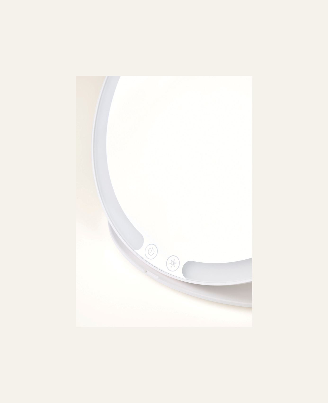 Spegel med led-ljus vit - 5