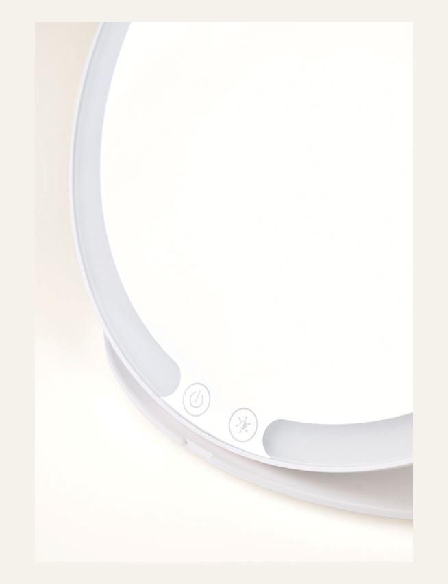 Spegel med led-ljus vit - 5