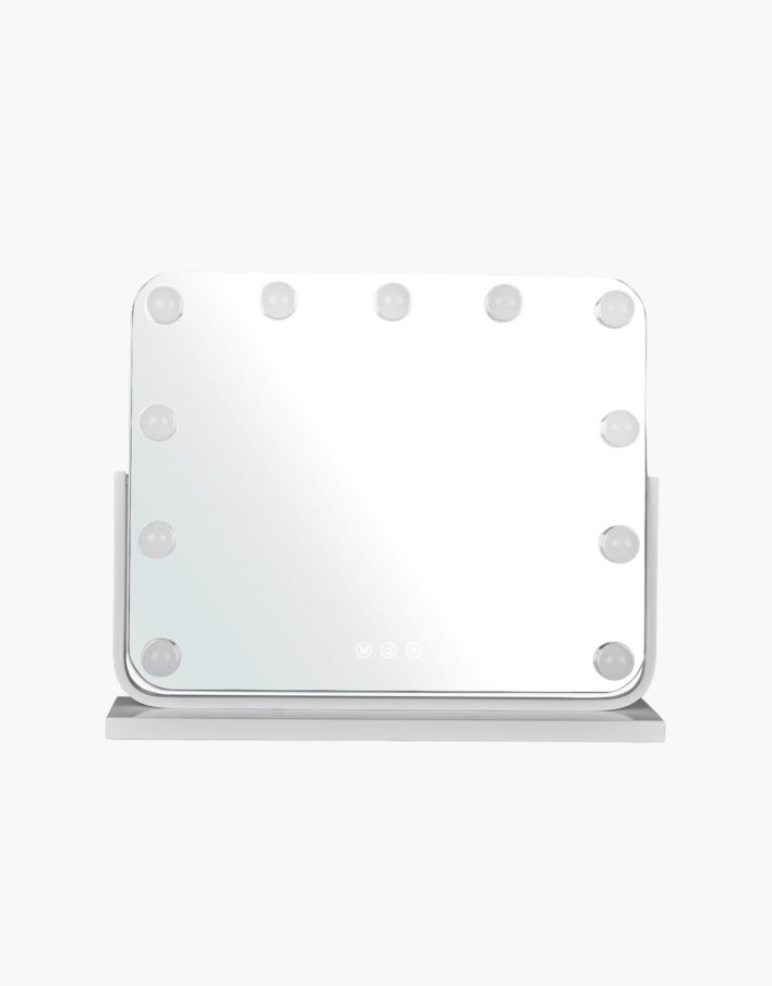 Spegel vit - 42x50x12 cm vit - 1