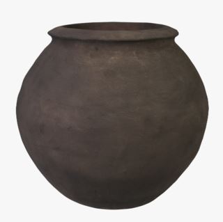 Atelier Gaia round kruka brun