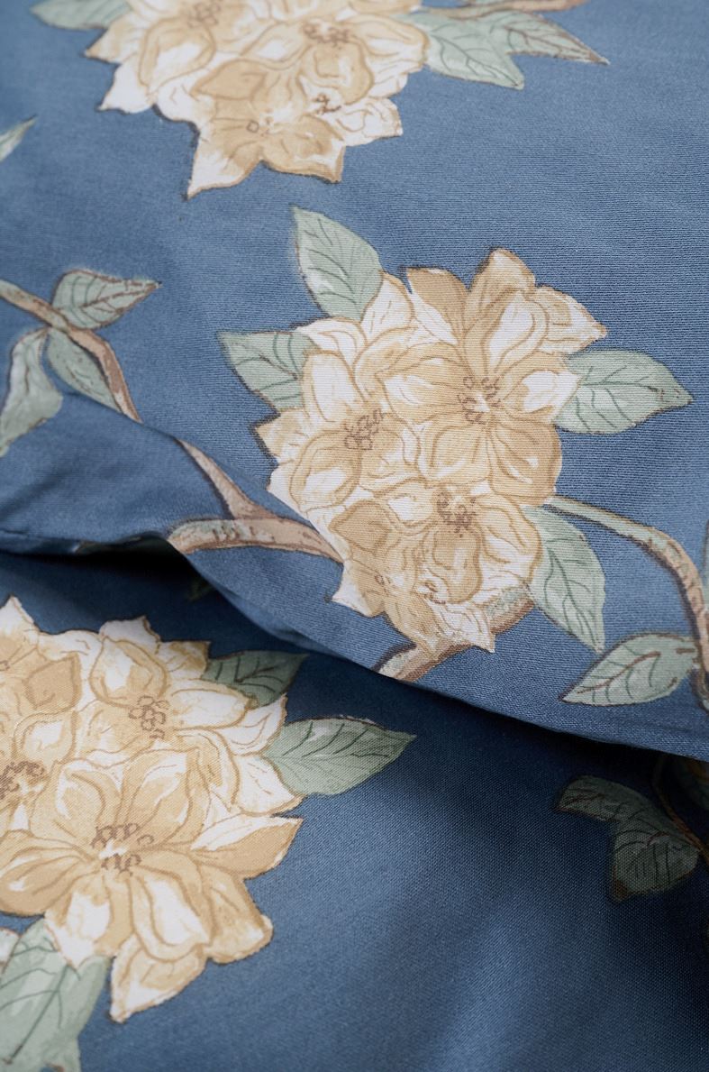 Påslakanset i satin dimblå - 3