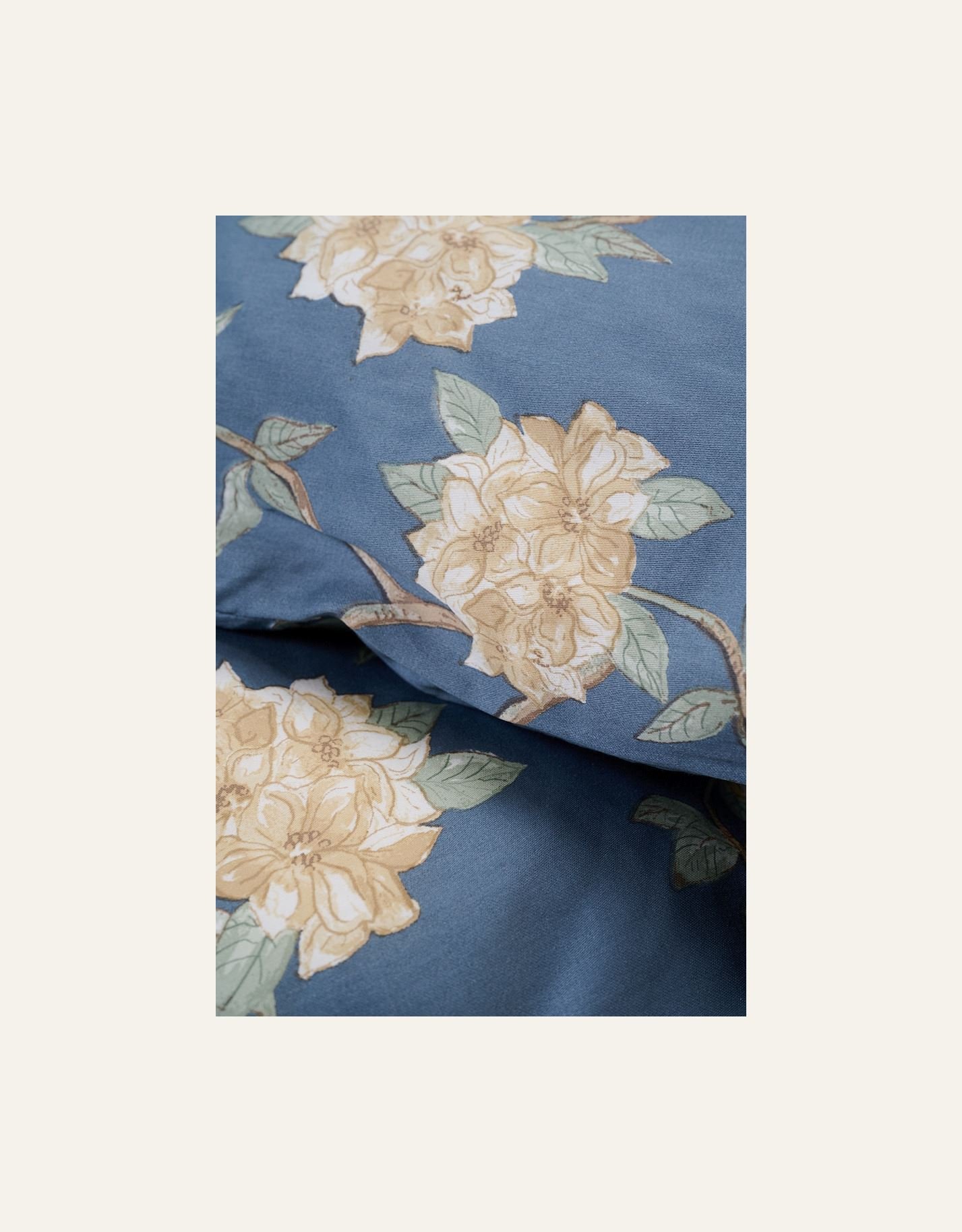 Påslakanset i satin dimblå - 3