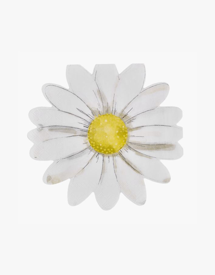 Pappersservetter multi/vit - 33x33 cm multi/vit - 1