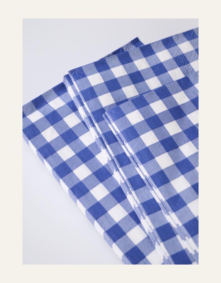 Köksservetter gråblå - 2