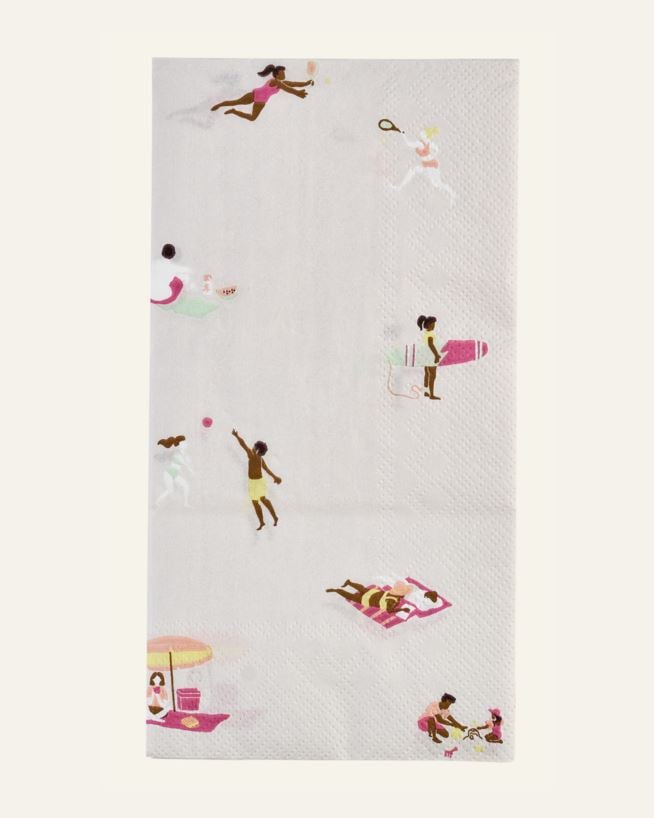 Köksservetter multi/rosa - 33x42 cm multi/rosa - 1