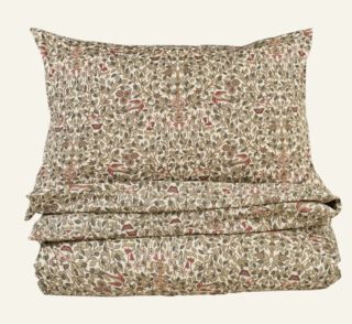 Nature Story påslakanset i bomull multi/rosa