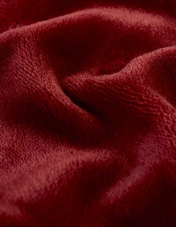 Fleecepläd burgundy - 2