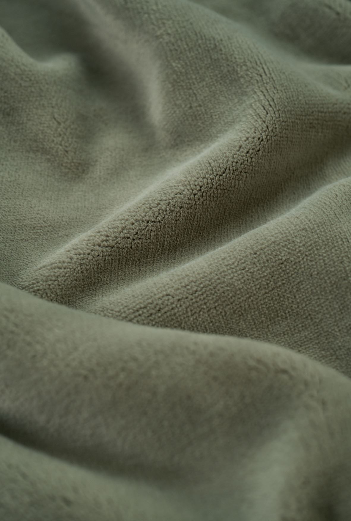 Fleecepläd olivgrön - 3