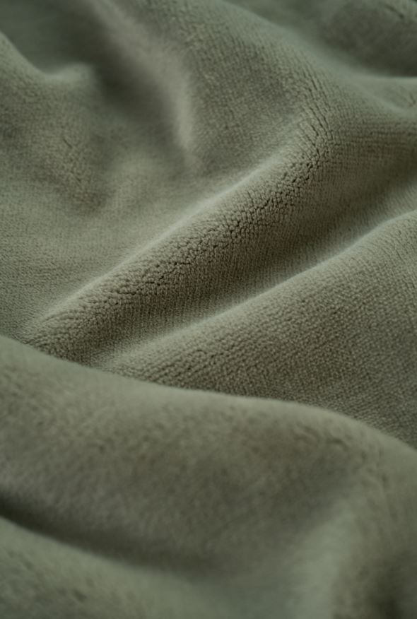 Fleecepläd olivgrön - 3