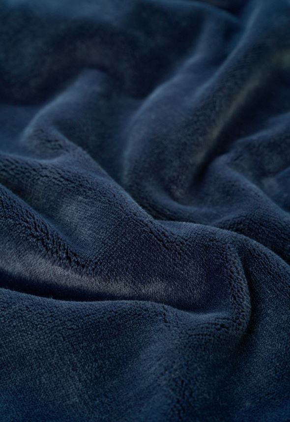 Fleecepläd marinblå - 2