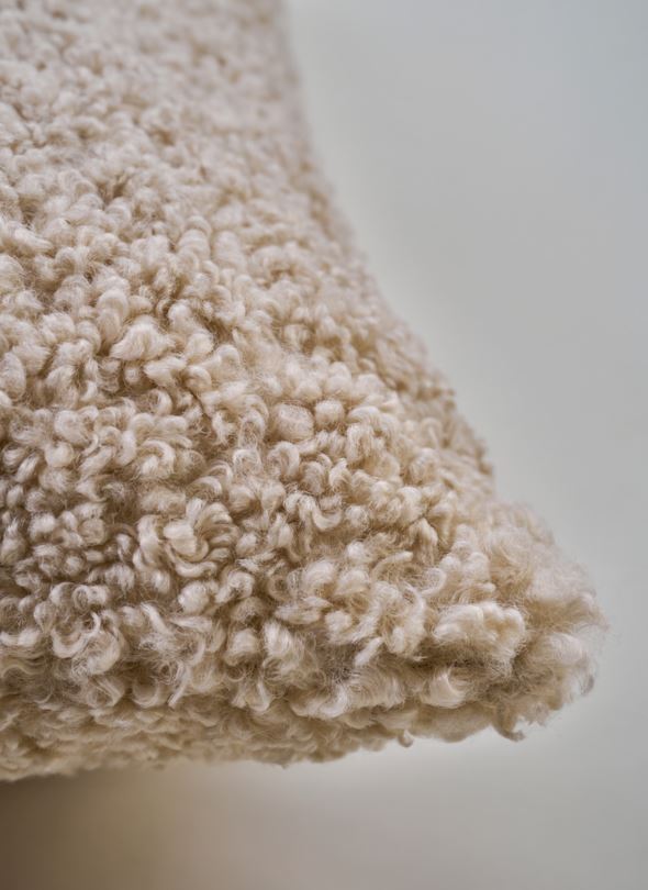 Prydnadskudde beige - 2