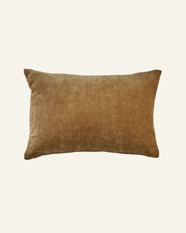 Prydnadskudde cognac - 40x60 cm cognac - 1