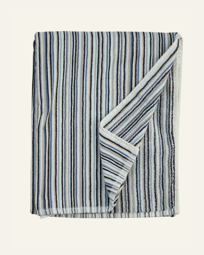 Handduk multi/blå - 70x140 cm multi/blå - 1