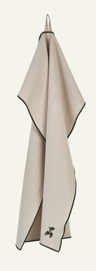 Oak kökshandduk beige