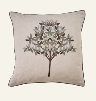 Trees kuddfodral grön