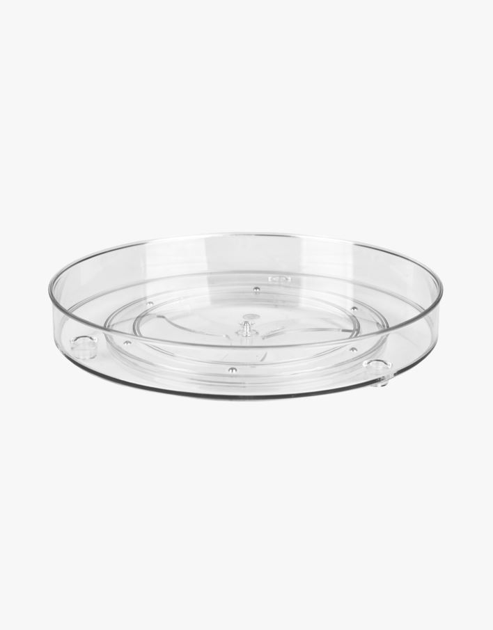Bricka transparent - 27,6x27,6x5 cm transparent - 1