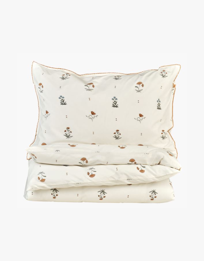 Påslakanset i percale multi - 150x210 cm multi - 1