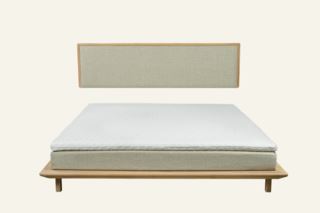 Eden säng naturoljad ek beige