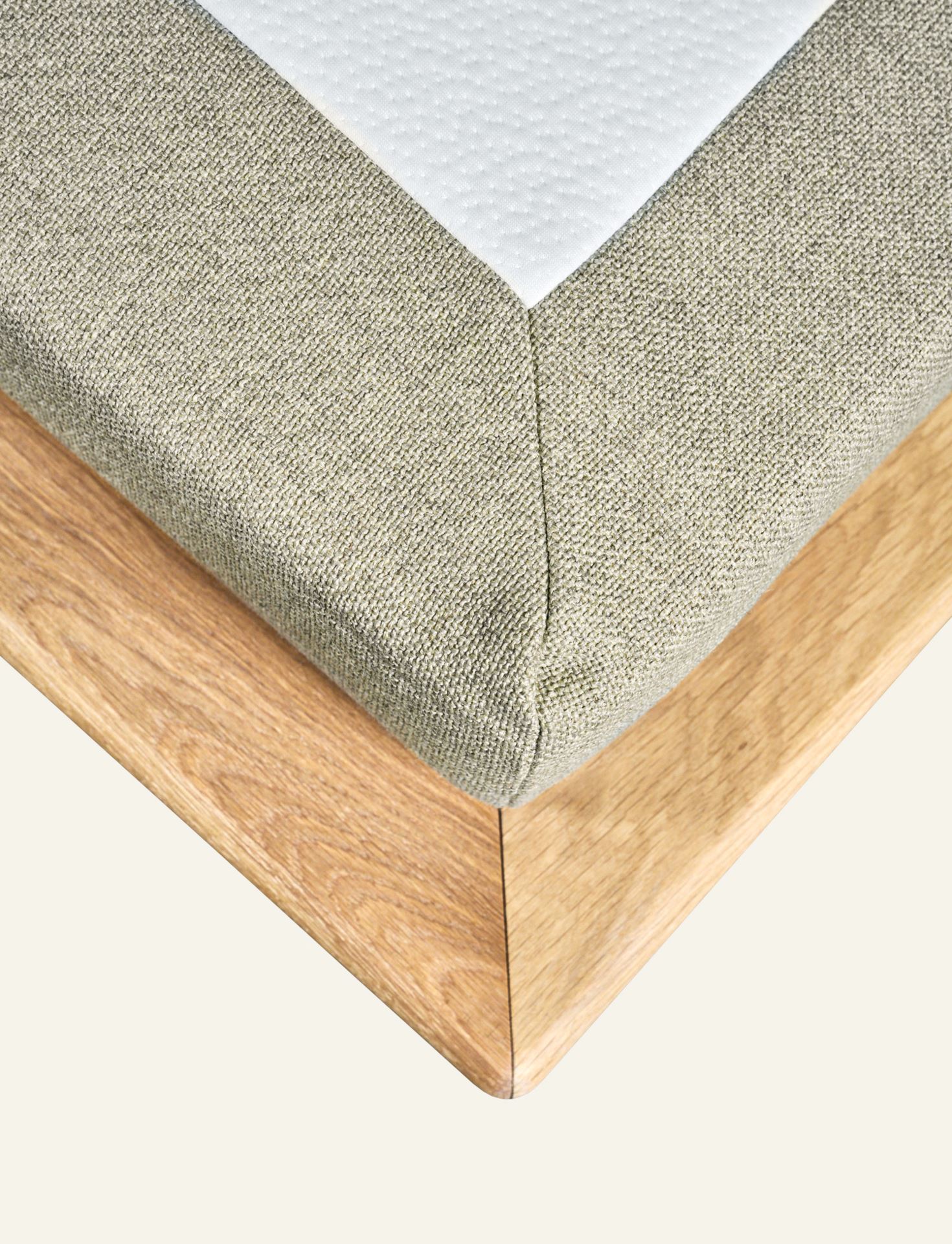 Säng naturoljad ek beige - 3