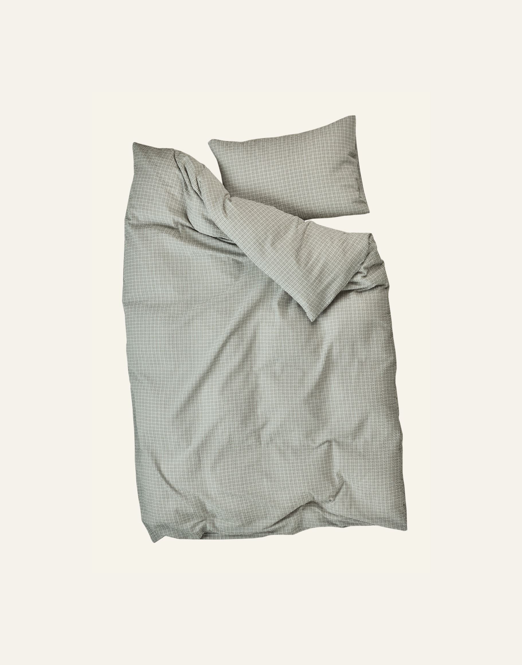 Påslakanset i bäckebölja olivgrön - 2