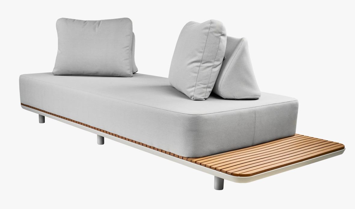 Loungesoffa offwhite - 4