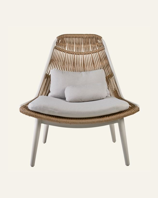 Fåtölj offwhite - 93x84x99,5 cm offwhite - 1