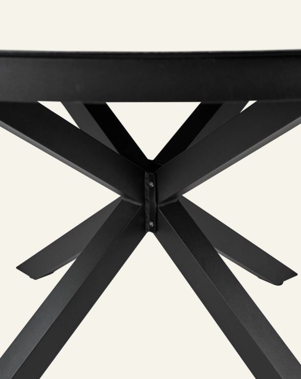 Trädgårdsbord svart - 4