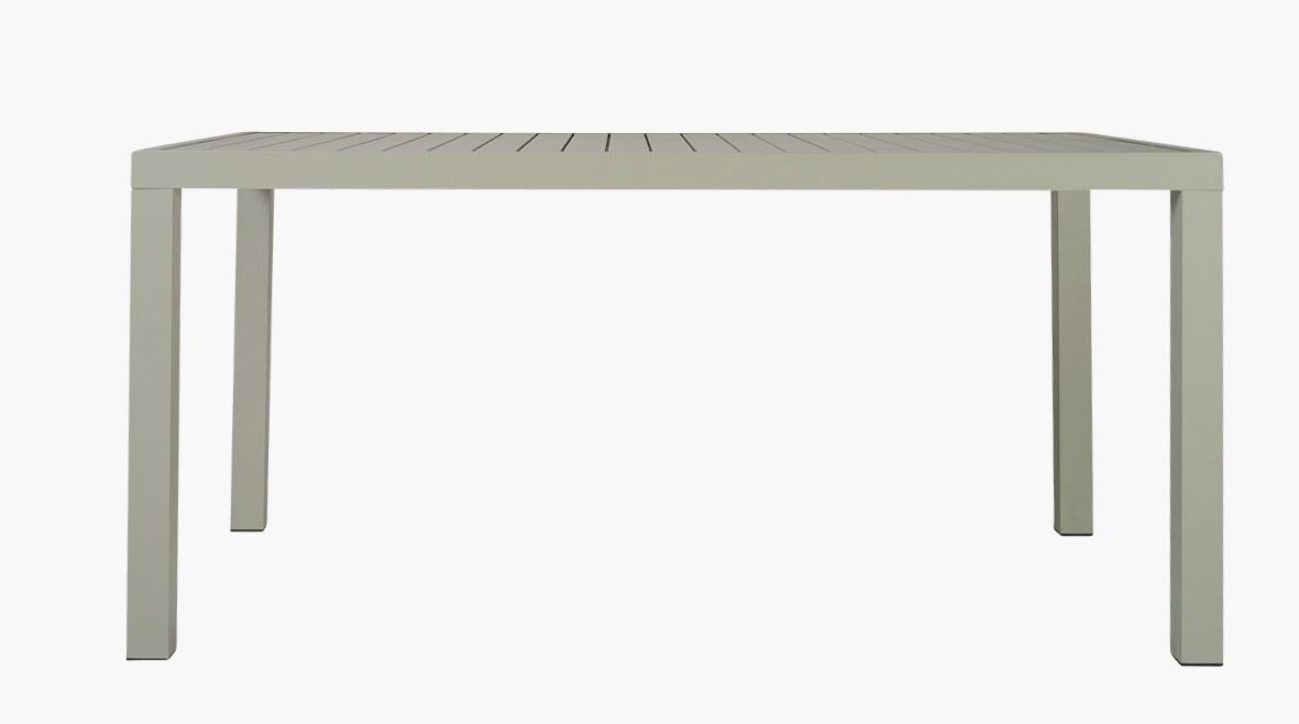 Trädgårdsbord grågön - 152,5x90x74 cm grågön - 1