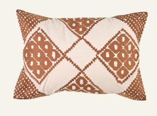 Småland kuddfodral brun