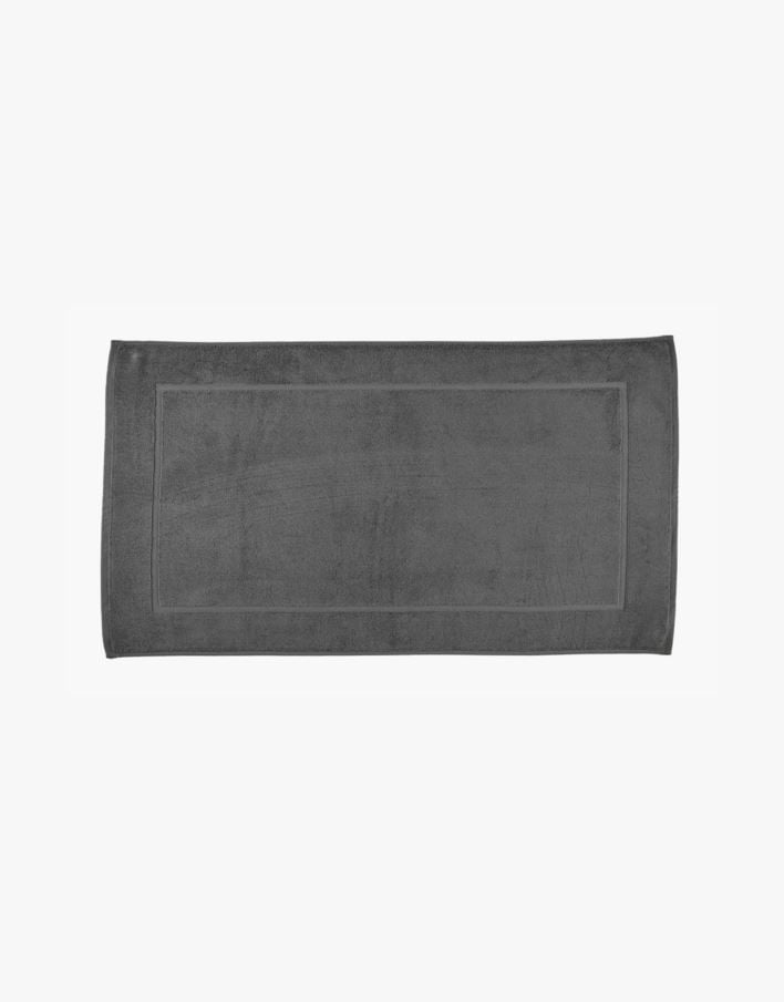 Badrumsmatta mörkgrå - 50x90 cm mörkgrå - 1