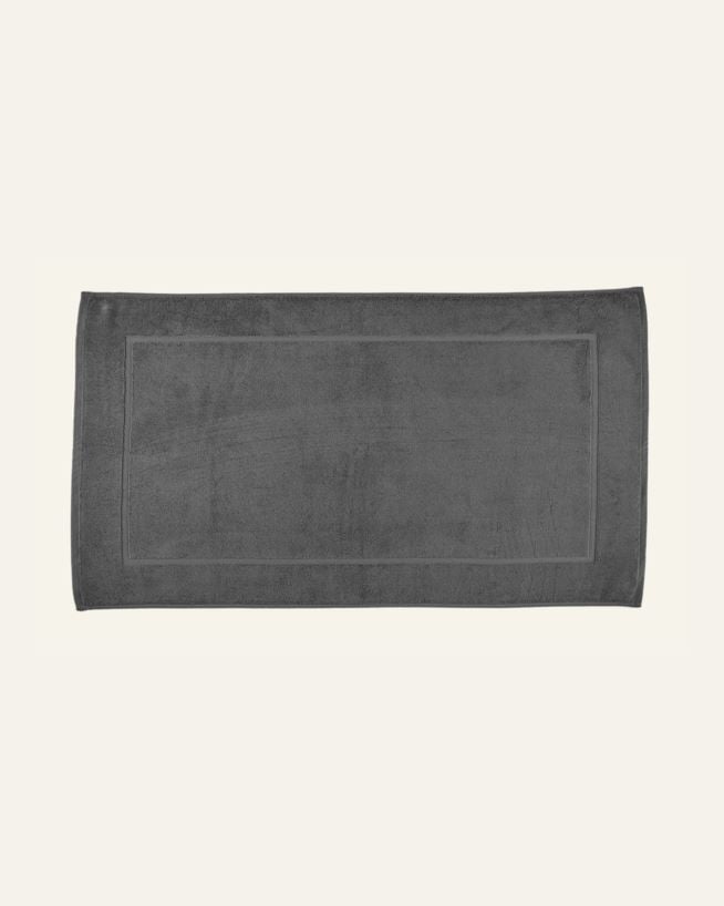 Badrumsmatta mörkgrå - 50x90 cm mörkgrå - 1