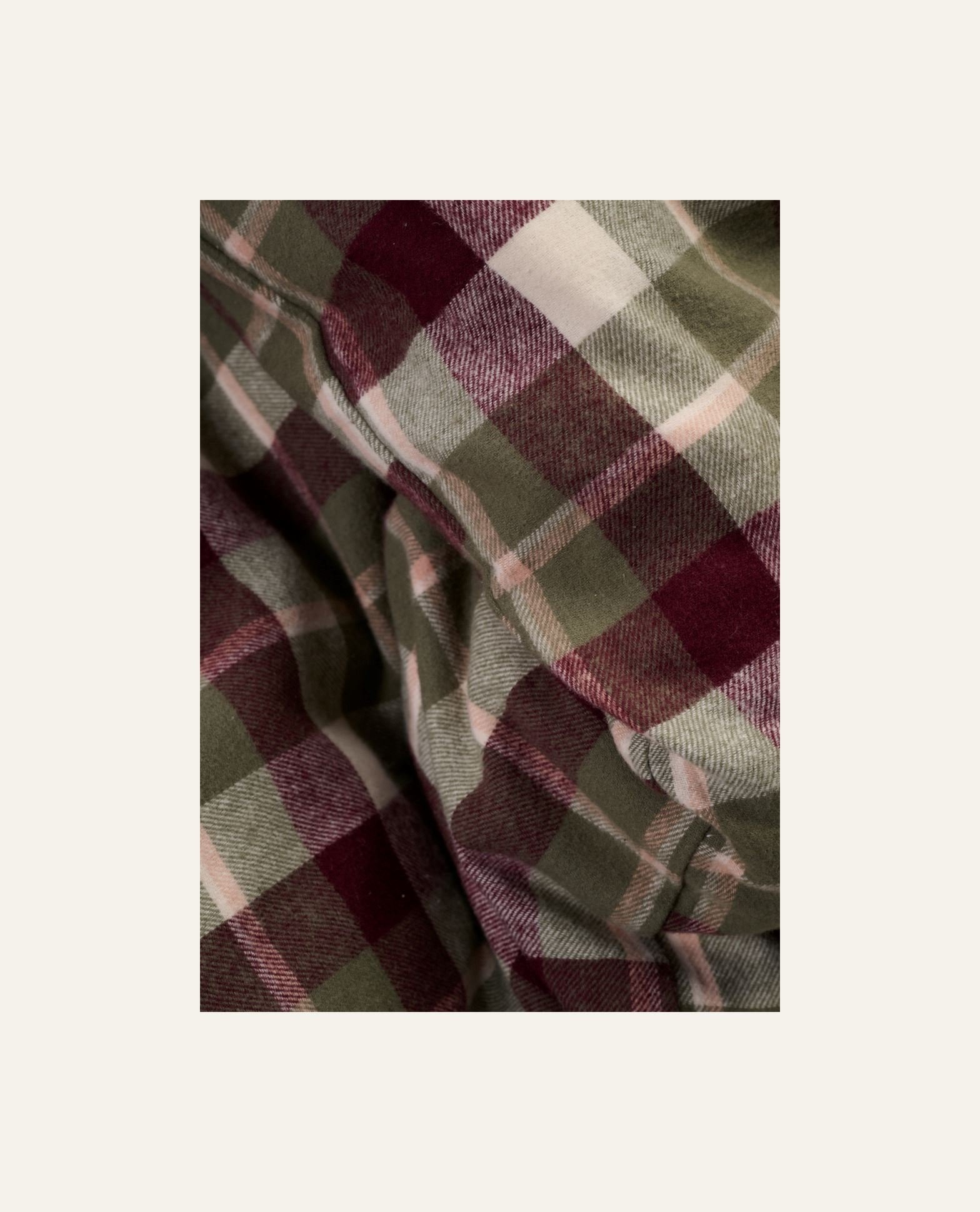 Påslakanset i garnfärgad flanell multi - 2