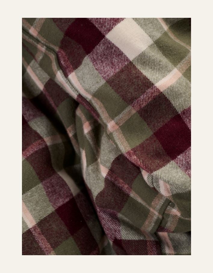 Påslakanset i garnfärgad flanell multi - 2