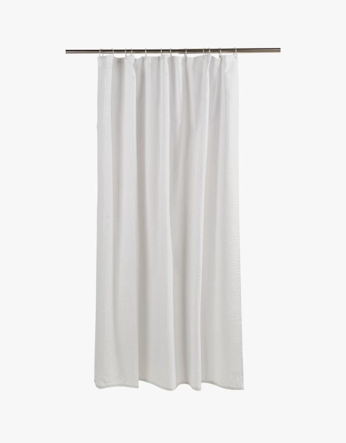 Duschdraperi vit - 180x200 cm vit - 1