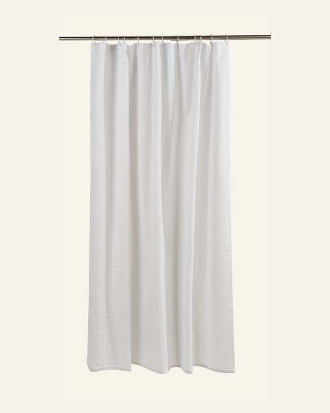 Duschdraperi vit - 180x200 cm vit - 1
