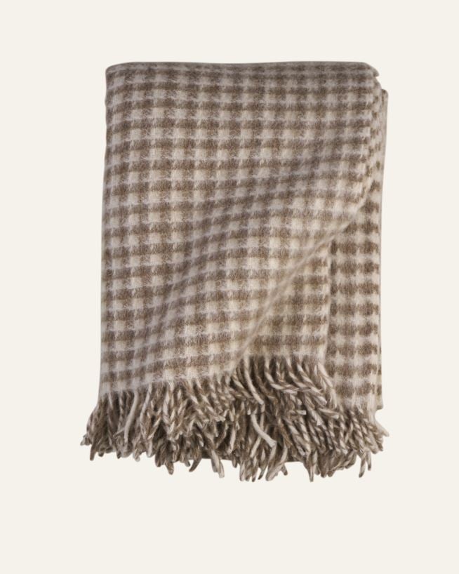 Ullpläd multi/beige - 130x170 cm multi/beige - 1