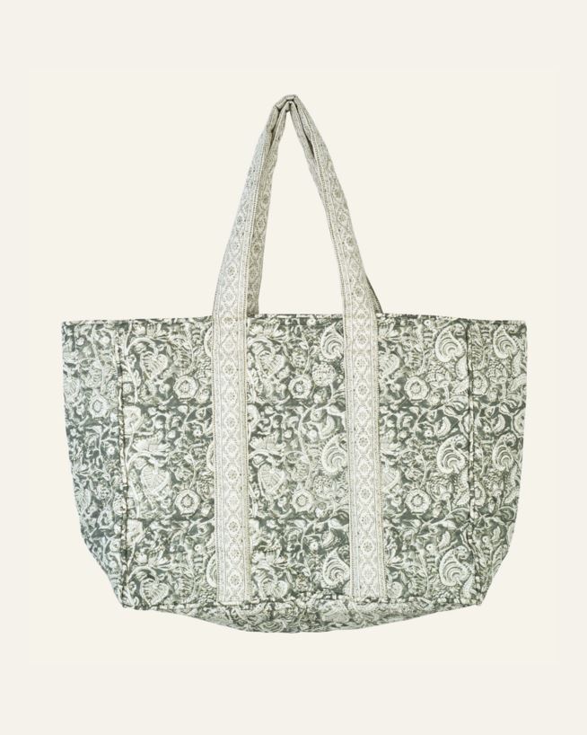 Totebag olivgrön - 38x48 cm olivgrön - 1