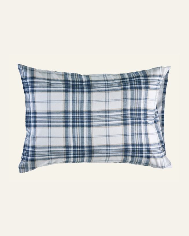 Örngott i flanell blå - 50x60 cm blå - 1