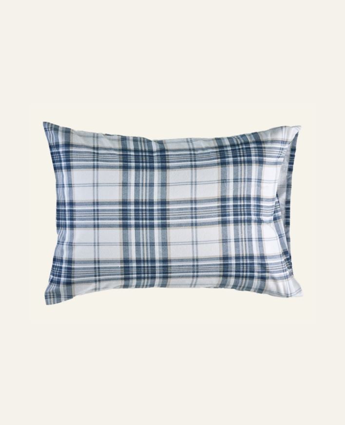 Örngott i flanell blå - 50x60 cm blå - 1