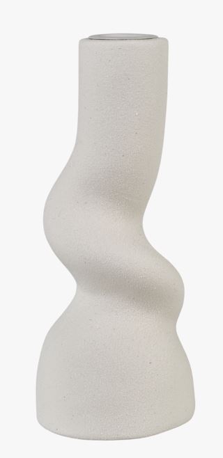 hemtex Warp ljusstake vit