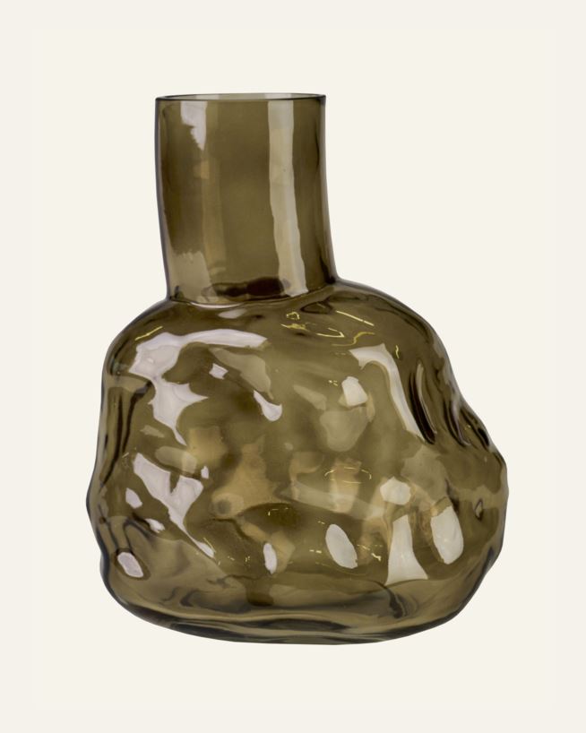 Vas brun - 19x16,5x24 cm brun - 1