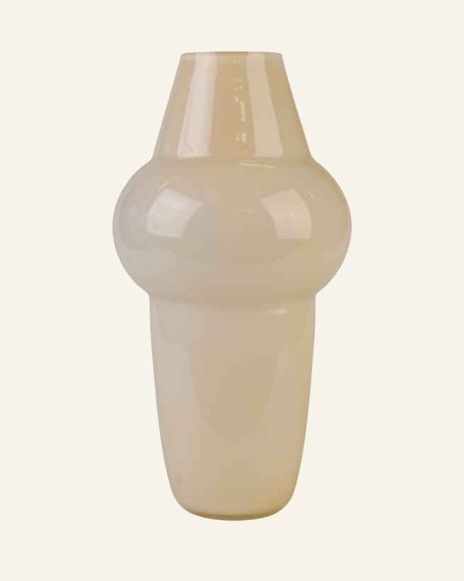 Vas ljusbeige - 17,5x17,5x33,5 cm ljusbeige - 1