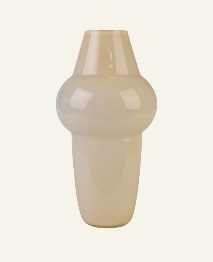 Vas ljusbeige - 17,5x17,5x33,5 cm ljusbeige - 1