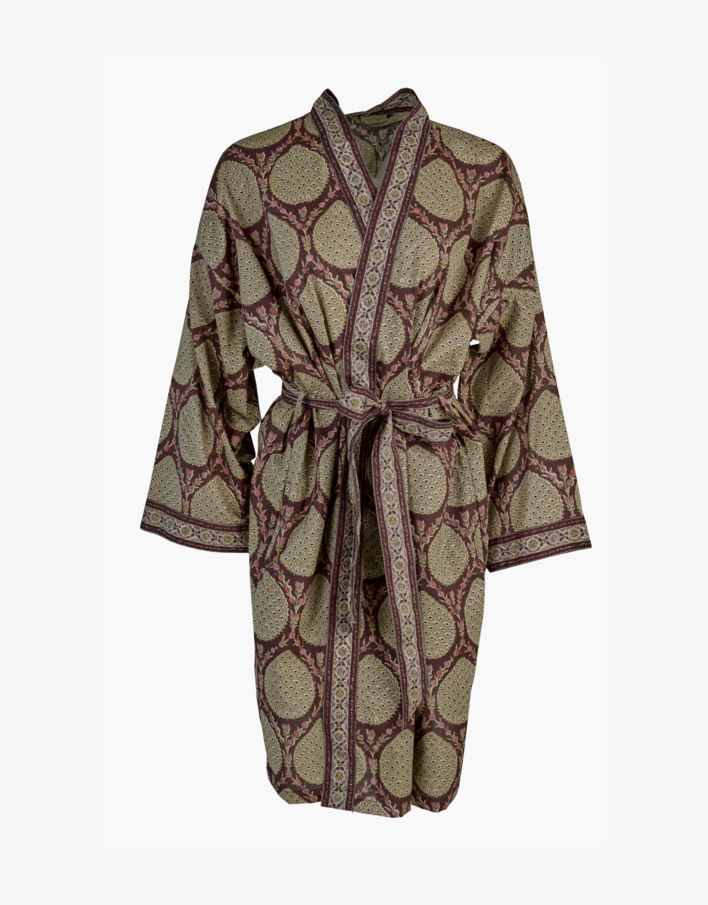 Kimono gammelrosa - one size gammelrosa - 1