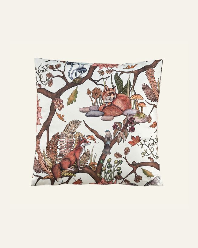 Prydnadskudde multi/vit - 50x50 cm multi/vit - 1