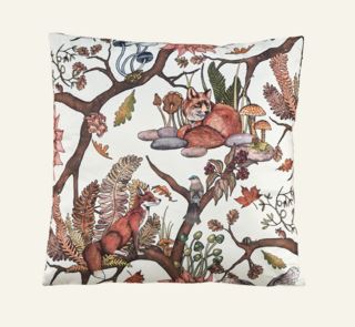 NW Foxy prydnadskudde multi/vit